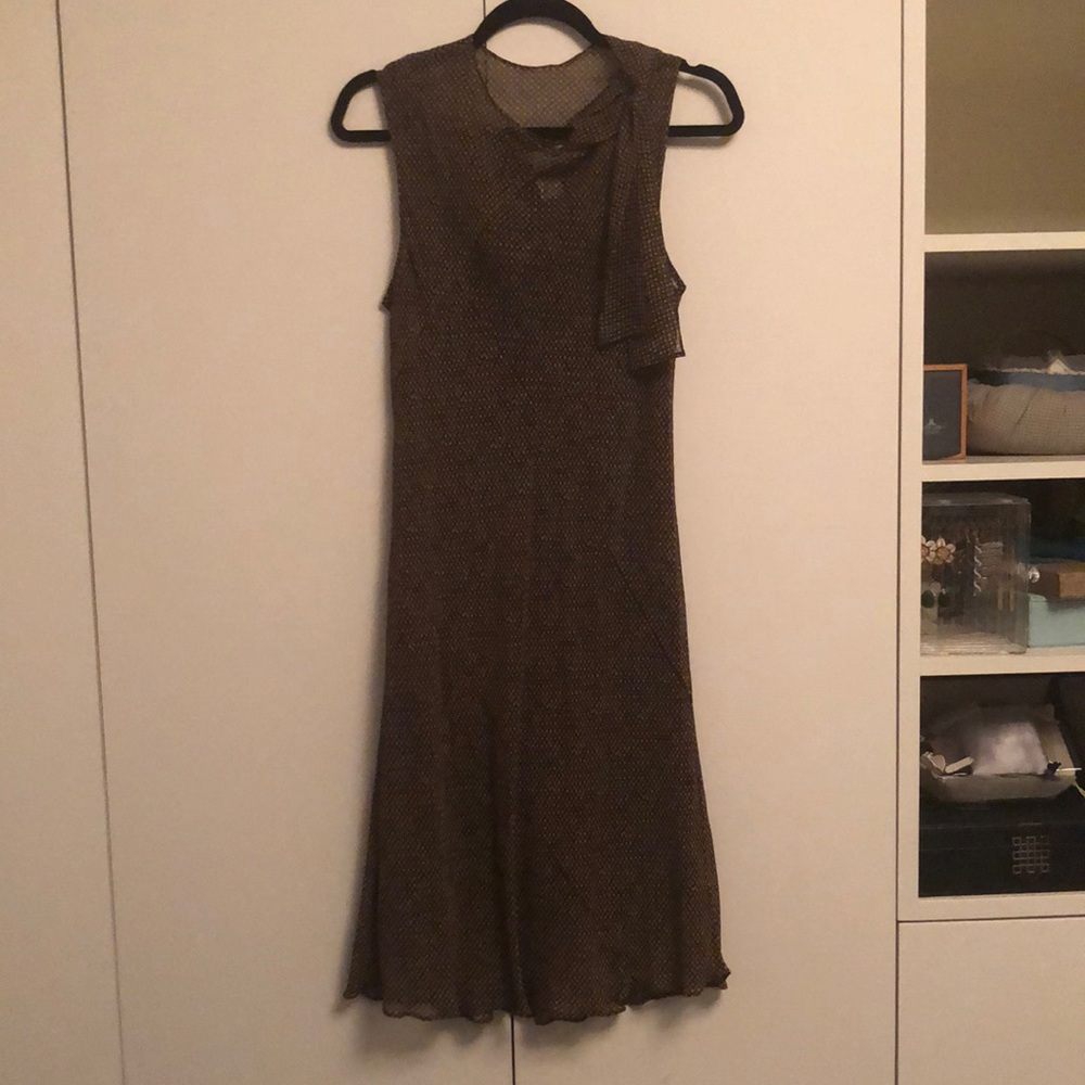MAX STUDIO Classic Lined Silk Dress S